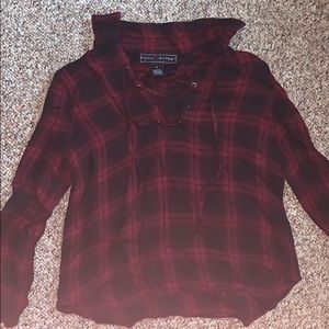 Plaid long sleeve